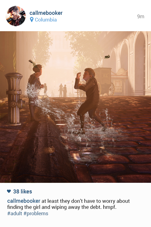 PIKUBYTES // If Booker From Bioshock Had Instagram: 25 photos
