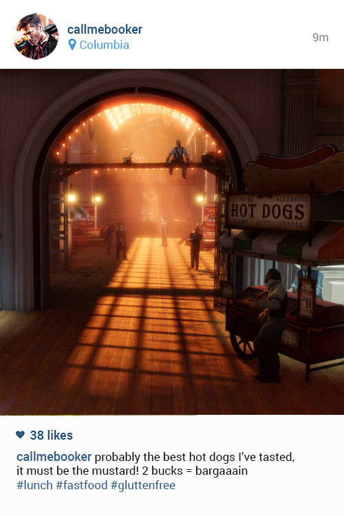 PIKUBYTES // If Booker From Bioshock Had Instagram: 25 photos