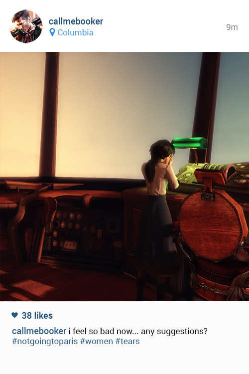 PIKUBYTES // If Booker From Bioshock Had Instagram: 25 photos