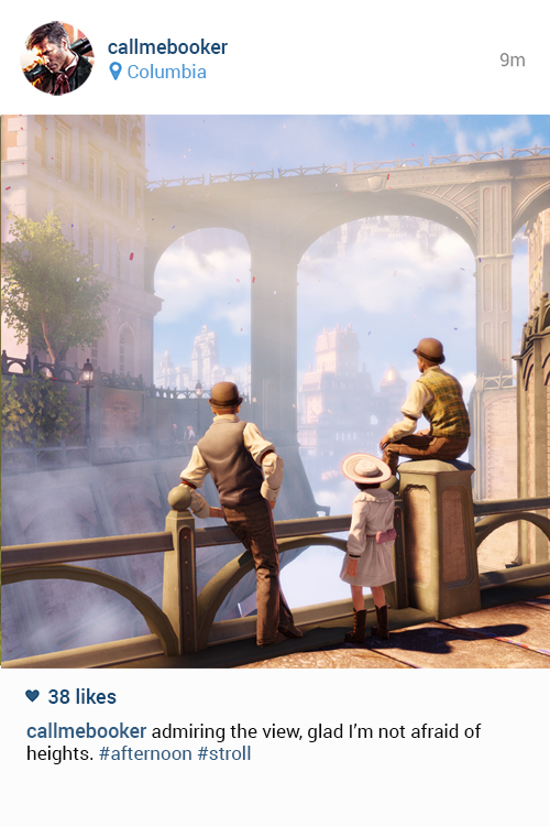 PIKUBYTES // If Booker From Bioshock Had Instagram: 25 photos