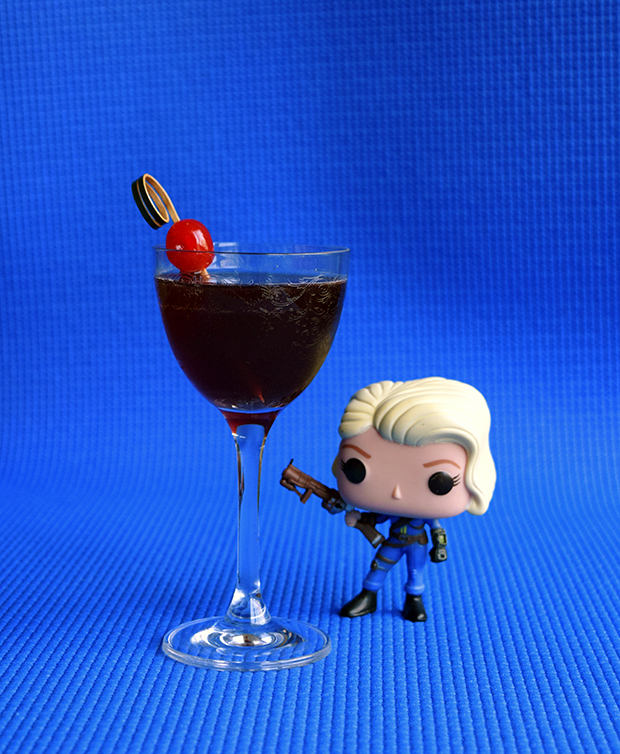 PIKUBYTES // Video Game Cocktails Fallout Dirty Wastelander