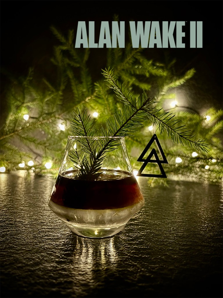 PIKUBYTES // Video Game Cocktails // Alan Wake II // Nightless Night