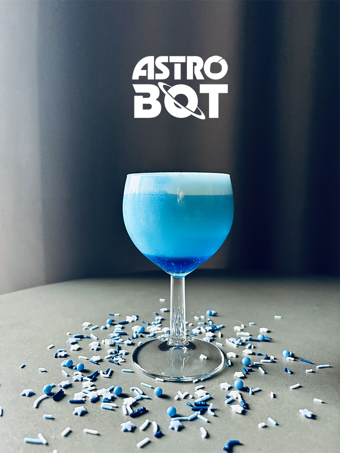 PIKUBYTES // Video Game Cocktails // Astro Bot // Astro's Delight
