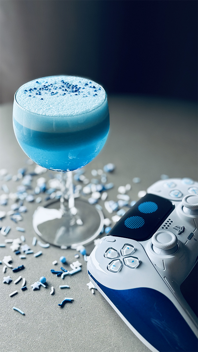 PIKUBYTES // Video Game Cocktails // Astro Bot // Astro's Delight